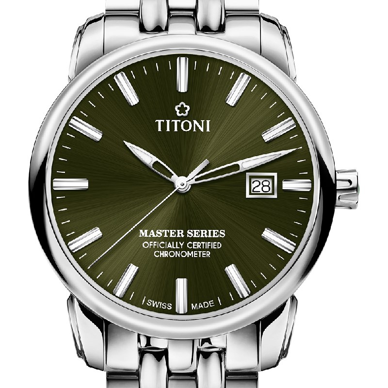 TITONI 瑞士梅花錶 - MASTER_SER.大師系列 - 83188 S-660 - 41mm