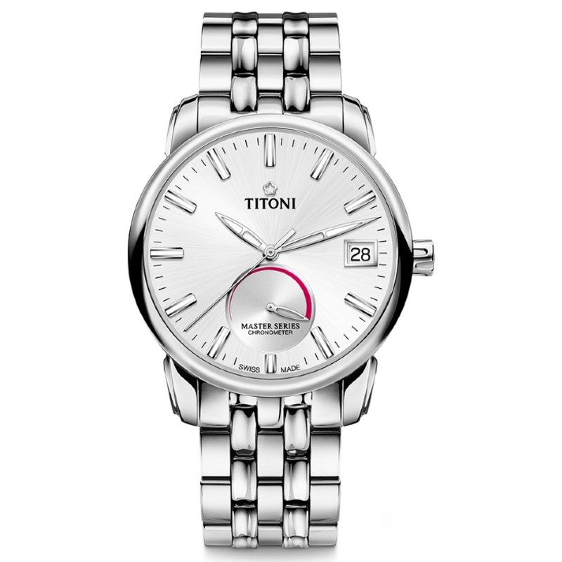 TITONI 瑞士梅花錶 - MASTER_SER.大師系列 - 94388 S-578 - 41mm