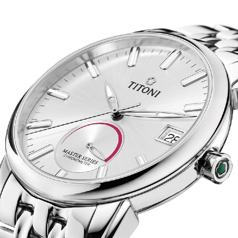 TITONI 瑞士梅花錶 - MASTER_SER.大師系列 - 94388 S-578 - 41mm