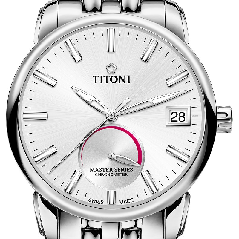 TITONI 瑞士梅花錶 - MASTER_SER.大師系列 - 94388 S-578 - 41mm
