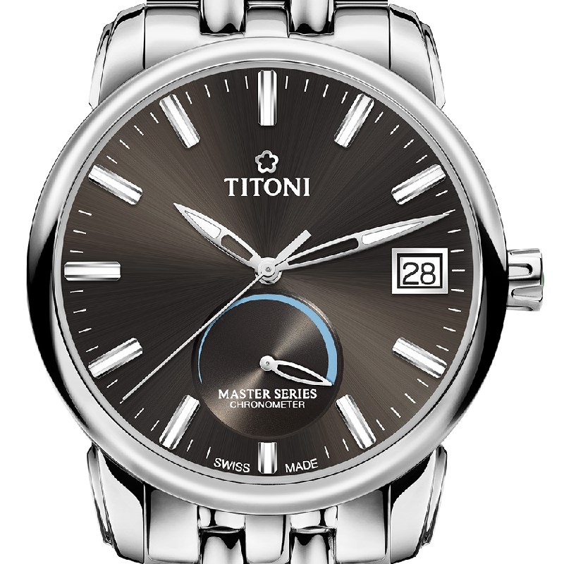 TITONI 瑞士梅花錶 - MASTER_SER.大師系列 - 94388 S-579 - 41mm