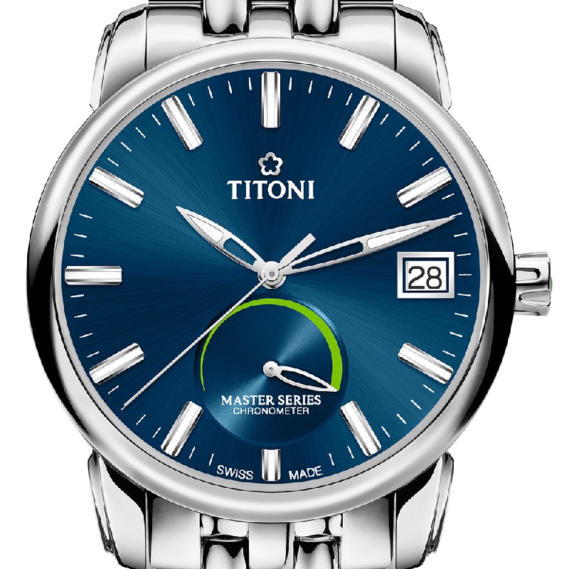 TITONI 瑞士梅花錶 - MASTER_SER.大師系列 - 94388 S-676 - 41mm