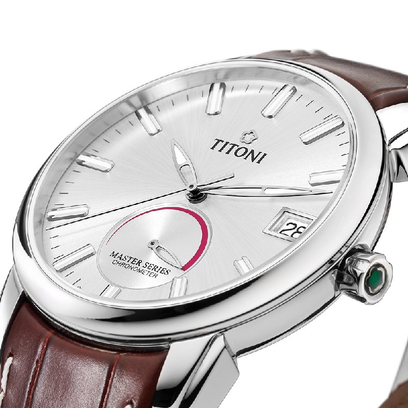 TITONI 瑞士梅花錶 - MASTER_SER.大師系列 - 94388 S-ST-578 - 41mm