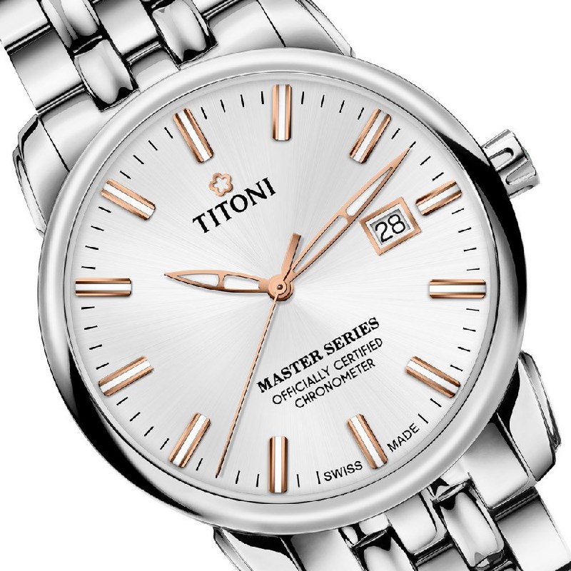 TITONI 瑞士梅花錶 - 大師系列十二生肖限量錶 - 83188 S-575RZ - 41mm