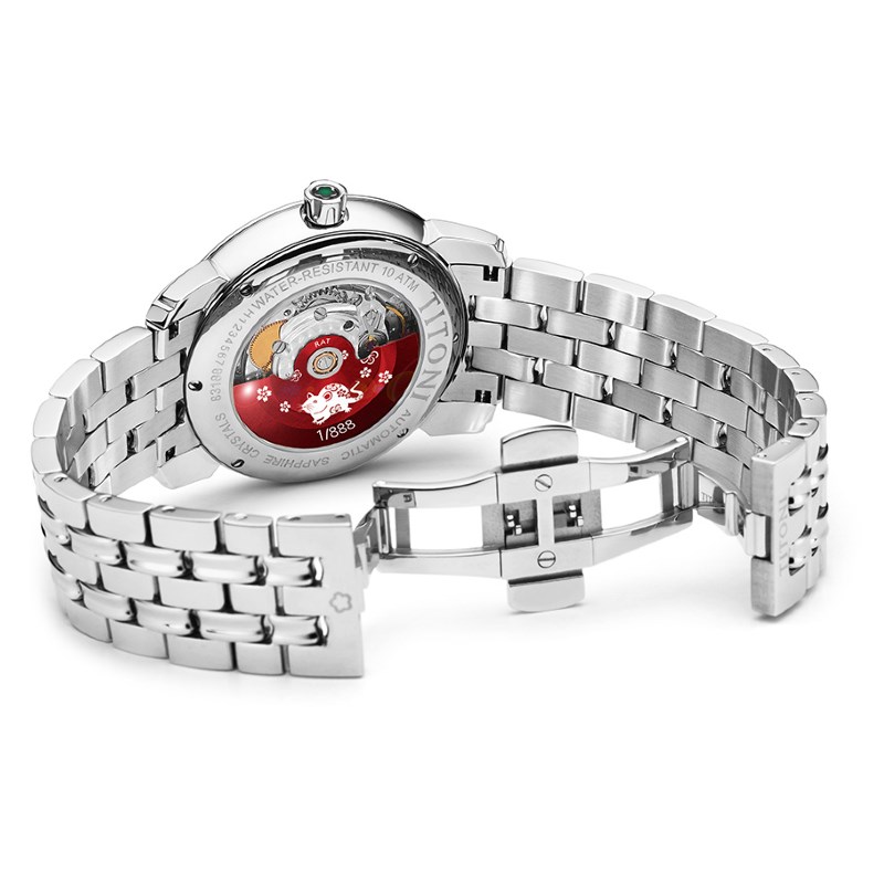 TITONI 瑞士梅花錶 - 大師系列十二生肖限量錶 - 83188 S-661Z - 41mm