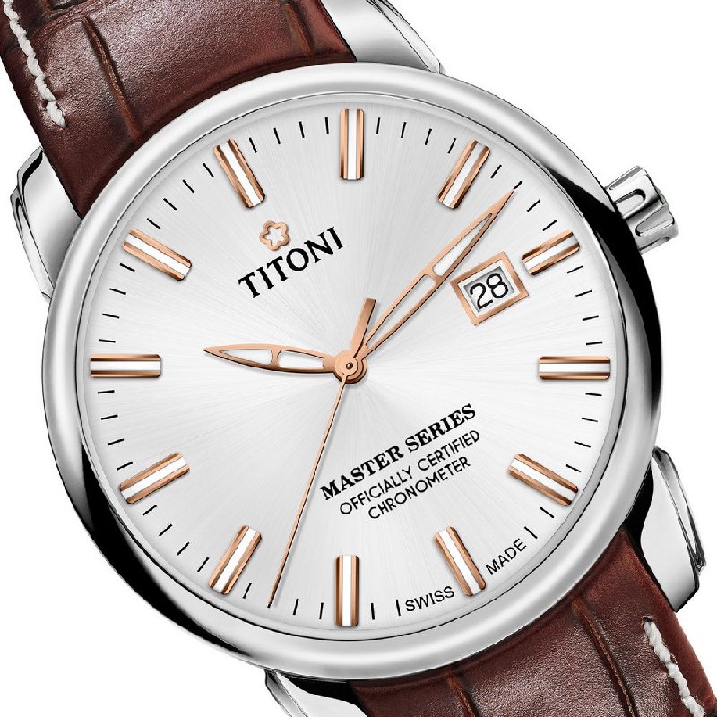 TITONI 瑞士梅花錶 - 大師系列十二生肖限量錶 - 83188 S-ST-575RZ - 41mm