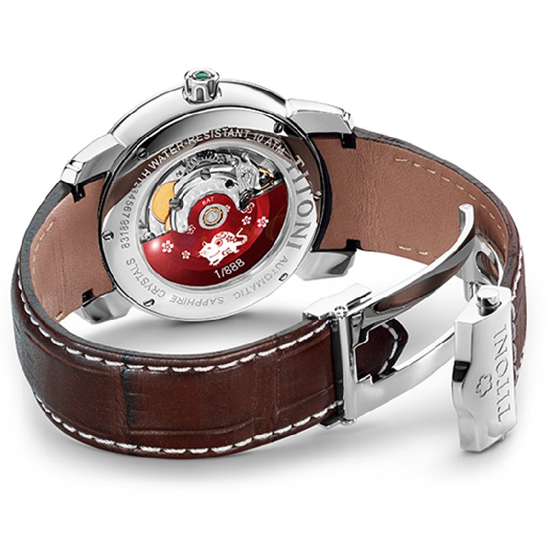 TITONI 瑞士梅花錶 - 大師系列十二生肖限量錶 - 83188 S-ST-575RZ - 41mm