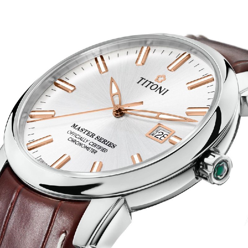 TITONI 瑞士梅花錶 - 大師系列十二生肖限量錶 - 83188 S-ST-575RZ - 41mm