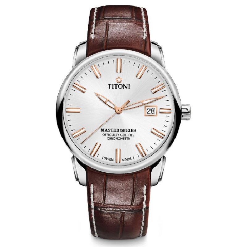 TITONI 瑞士梅花錶 - 大師系列十二生肖限量錶 - 83188 S-ST-575RZ - 41mm