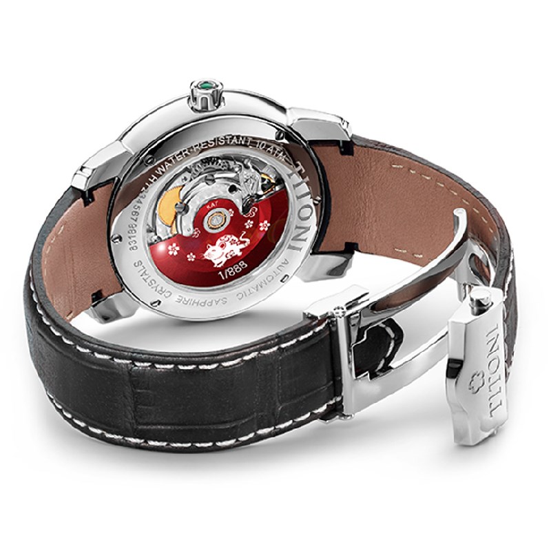 TITONI 瑞士梅花錶 - 大師系列十二生肖限量錶 - 83188 S-ST-576Z - 41mm