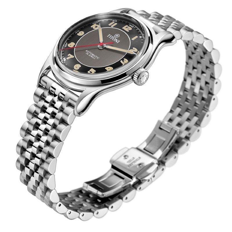 TITONI 瑞士梅花錶 - HERITAGE 傳承系列 - 83019 S-638 - 39mm