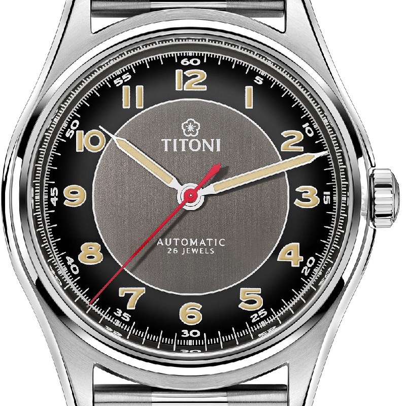 TITONI 瑞士梅花錶 - HERITAGE 傳承系列 - 83019 S-638 - 39mm