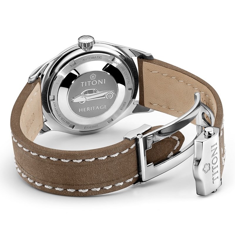 TITONI 瑞士梅花錶 - HERITAGE 傳承系列 - 83019 S-ST-639 - 39mm