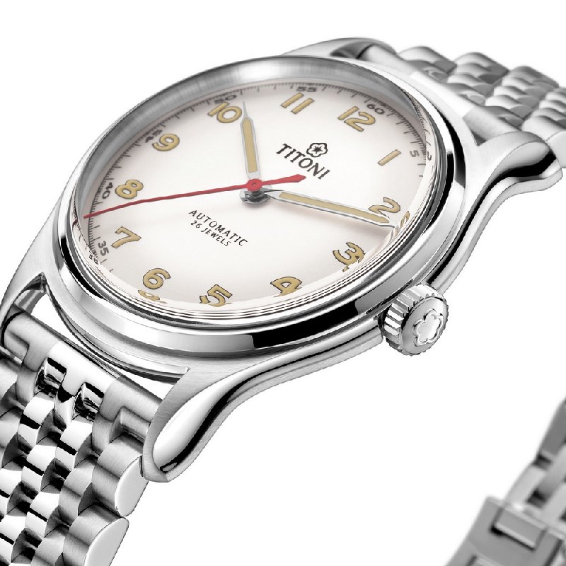 TITONI 瑞士梅花錶 - HERITAGE 傳承系列 - 83019 S-639 - 39mm