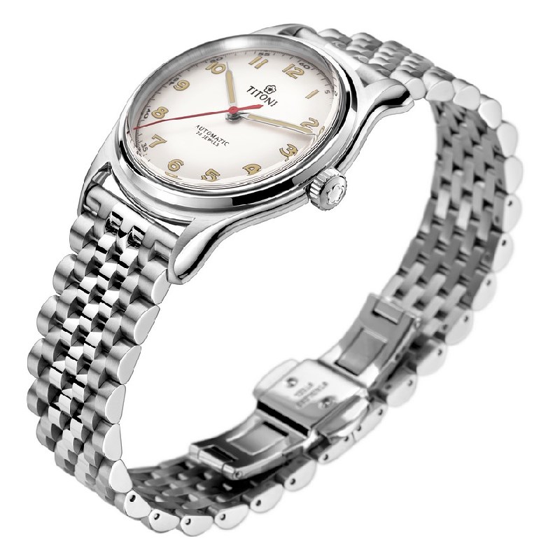 TITONI 瑞士梅花錶 - HERITAGE 傳承系列 - 83019 S-639 - 39mm