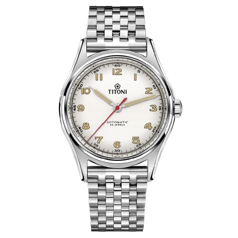 TITONI 瑞士梅花錶 - HERITAGE 傳承系列 - 83019 S-639 - 39mm