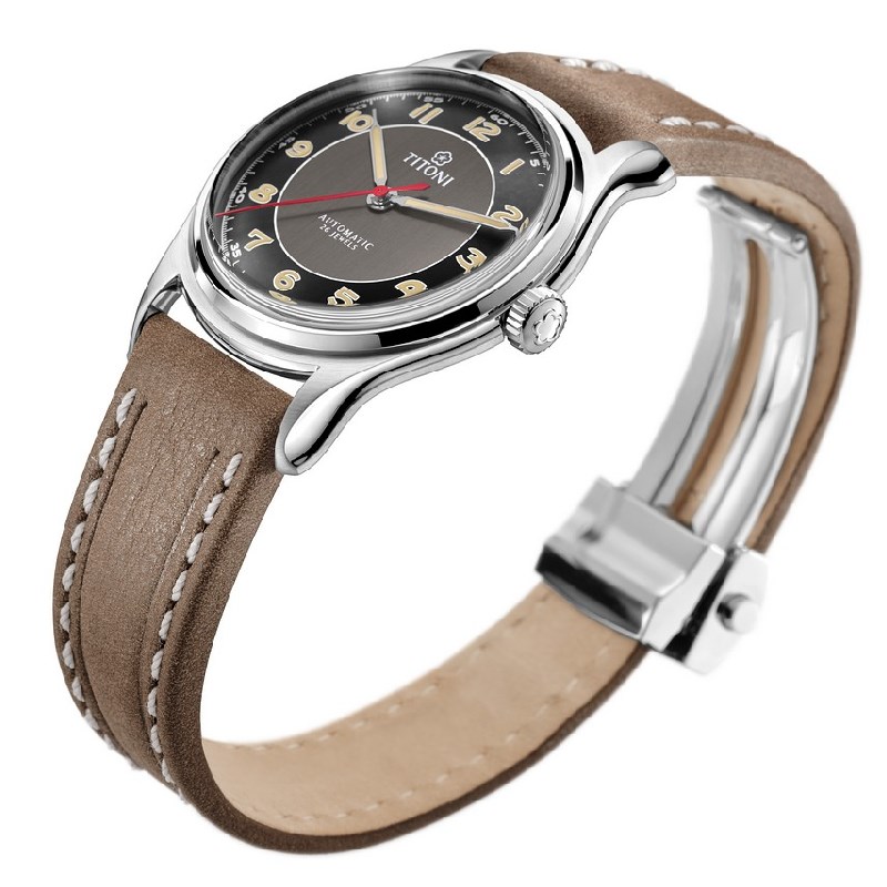 TITONI 瑞士梅花錶 - HERITAGE 傳承系列 - 83019 S-ST-638 - 39mm