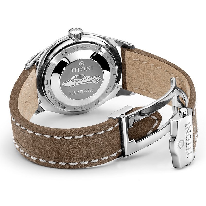 TITONI 瑞士梅花錶 - HERITAGE 傳承系列 - 83019 S-ST-638 - 39mm