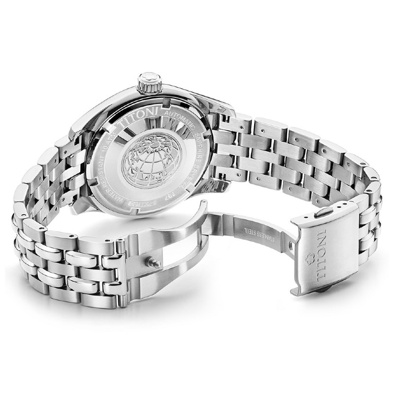 TITONI 瑞士梅花錶 - COSMO_SER. 宇宙系列 - 797 S-540 - 40mm