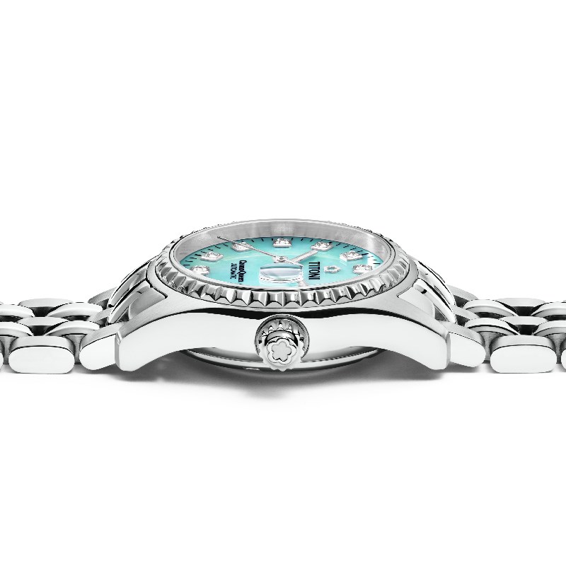 TITONI 瑞士梅花錶 - COSMO_SER. 宇宙系列 - 729 S- 719 - 27mm