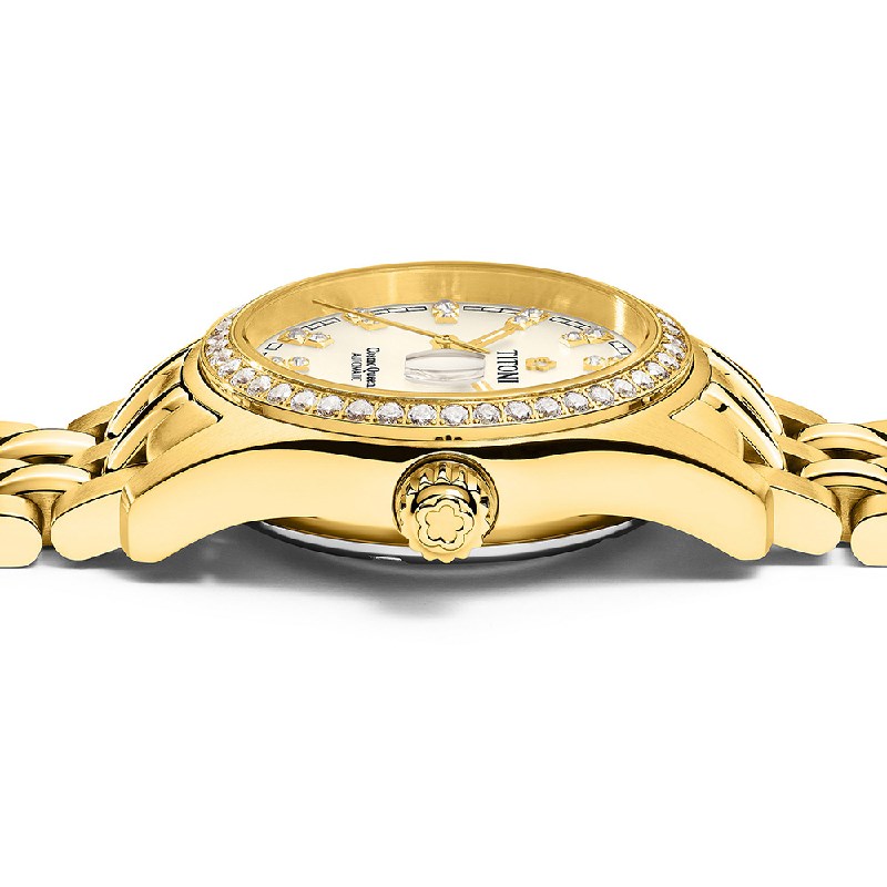 TITONI 瑞士梅花錶 - COSMO_SER. 宇宙系列 - 729 G-DB-541 - 27mm
