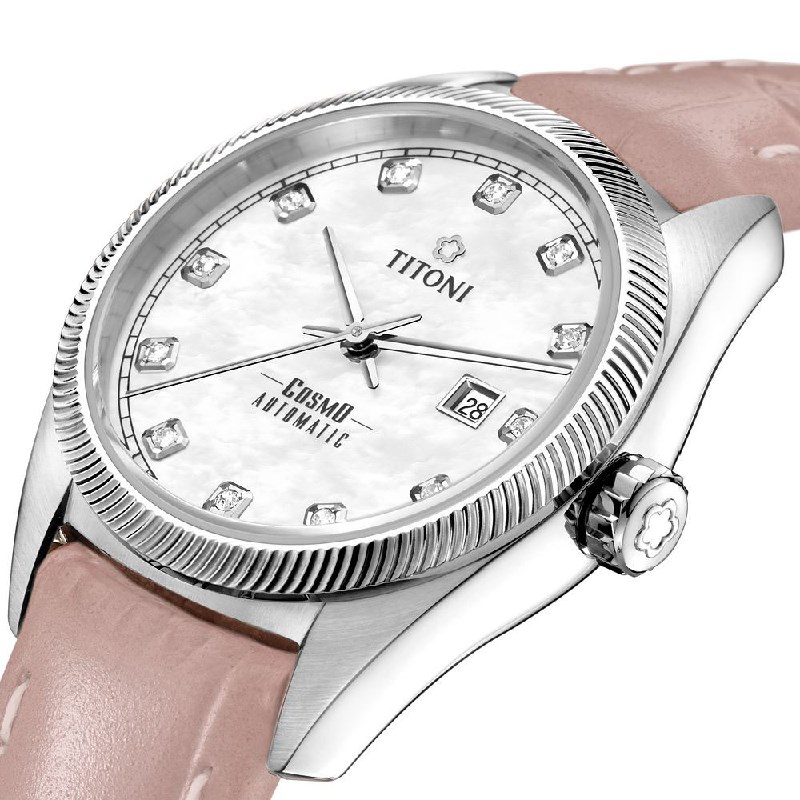 TITONI 瑞士梅花錶 - COSMO_SER. 宇宙系列 - 818 S-ST-622 - 30mm