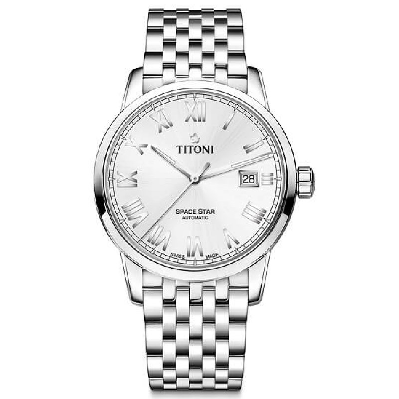 TITONI 瑞士梅花錶 - SPACE_STAR 天星系列 - 83538 S-561 - 40mm
