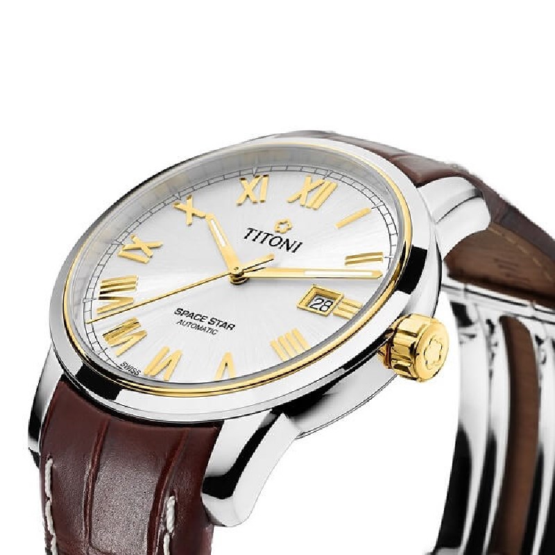 TITONI 瑞士梅花錶 - SPACE_STAR 天星系列 - 83538 SY-ST-561 - 40mm