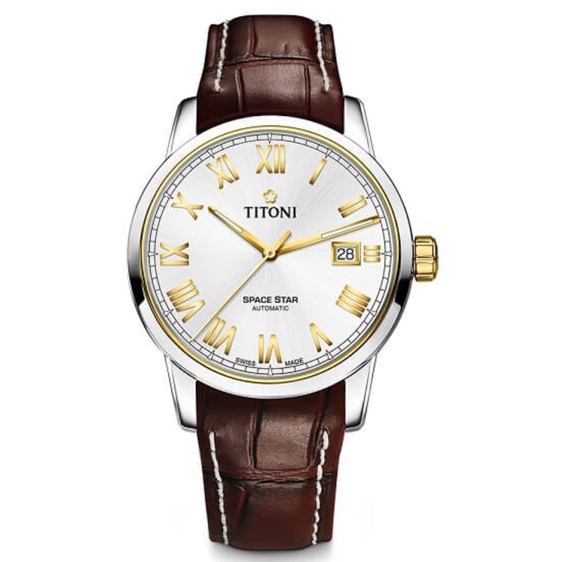 TITONI 瑞士梅花錶 - SPACE_STAR 天星系列 - 83538 SY-ST-561 - 40mm