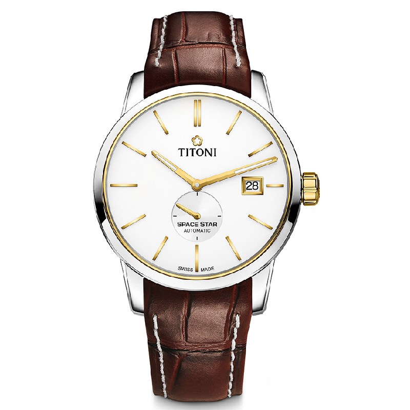TITONI 瑞士梅花錶 - SPACE_STAR 天星系列 - 83638 SY-ST-606 - 40mm