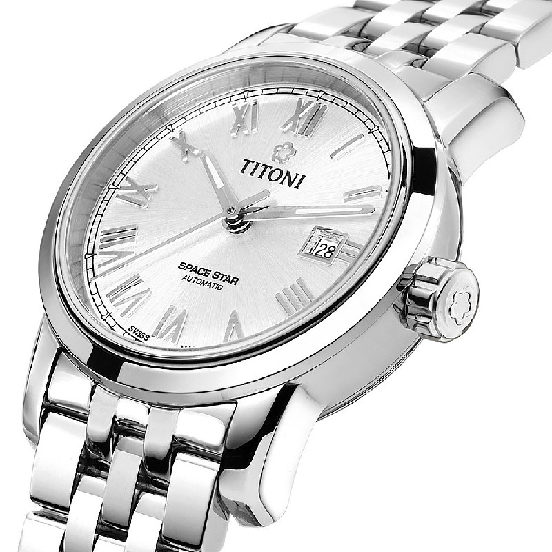TITONI 瑞士梅花錶 - SPACE_STAR 天星系列 - 23538 S-561 - 28mm