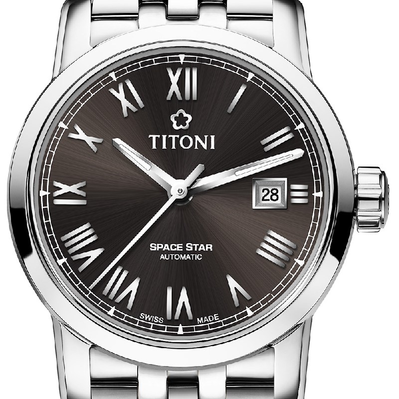 TITONI 瑞士梅花錶 - SPACE_STAR 天星系列 - 23538 S-570 - 28mm