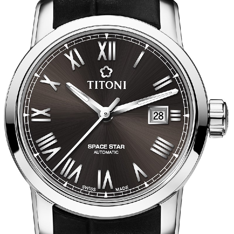 TITONI 瑞士梅花錶 - SPACE_STAR 天星系列 - 23538 S-ST-570 - 28mm