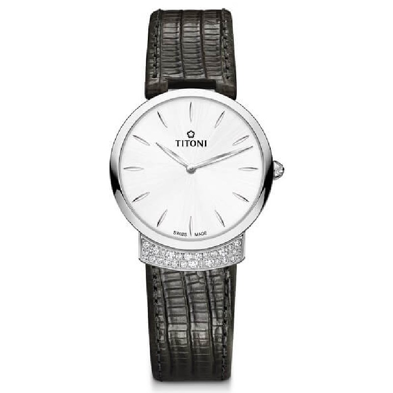 TITONI 瑞士梅花錶 - MADEMOISELLE 優雅伊人系列 - TQ 42912 S-ST-590 - 32mm