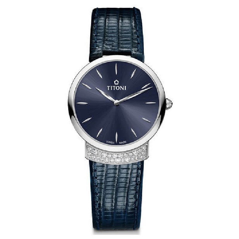 TITONI 瑞士梅花錶 - MADEMOISELLE 優雅伊人系列 - TQ 42912 S-ST-591 - 32mm