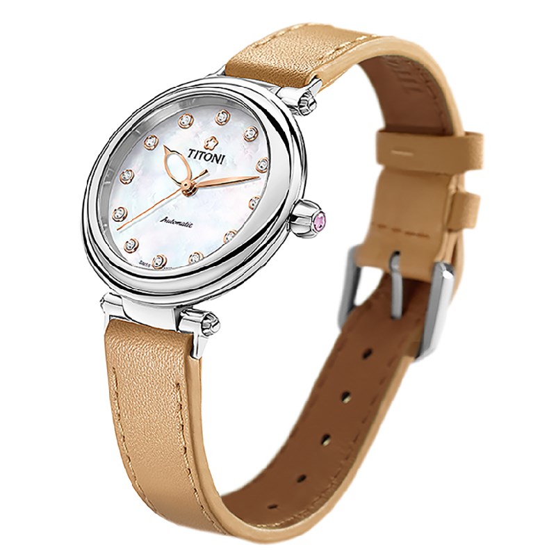 TITONI 瑞士梅花錶 - MISS_LOVELY 炫美系列 - 23978 S-STC-622 - 33.5mm