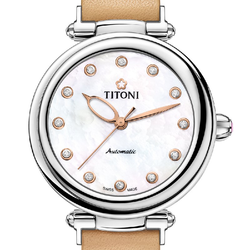 TITONI 瑞士梅花錶 - MISS_LOVELY 炫美系列 - 23978 S-STC-622 - 33.5mm