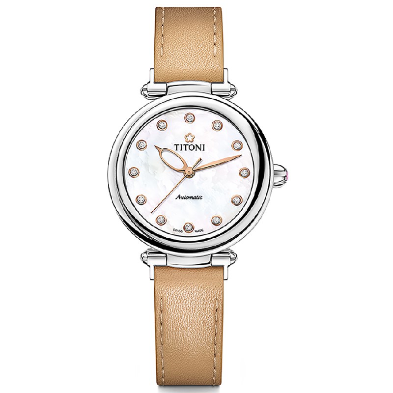 TITONI 瑞士梅花錶 - MISS_LOVELY 炫美系列 - 23978 S-STC-622 - 33.5mm