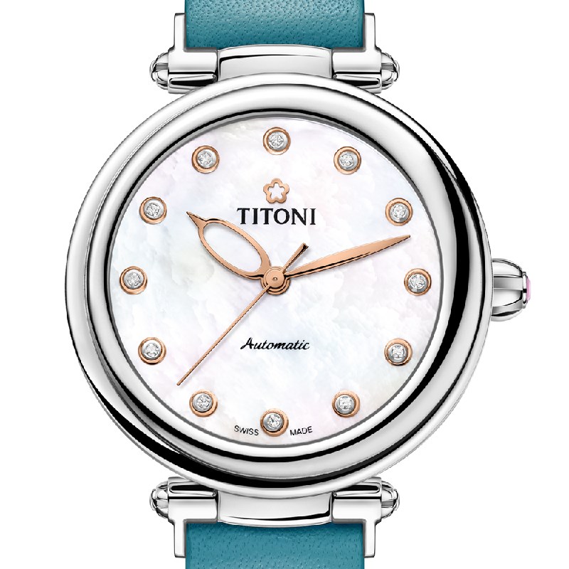 TITONI 瑞士梅花錶 - MISS_LOVELY 炫美系列 - 23978 S-STT-622 - 33.5mm