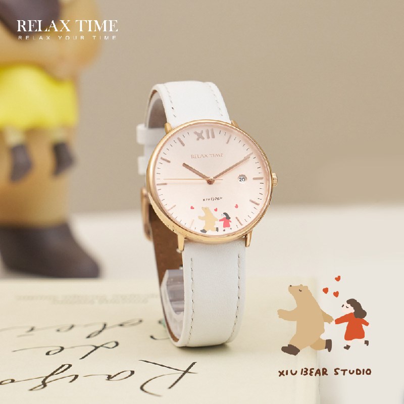 RELAX TIME - 咻咻熊聯名錶 愛心款 (RT-113-01) - 36mm
