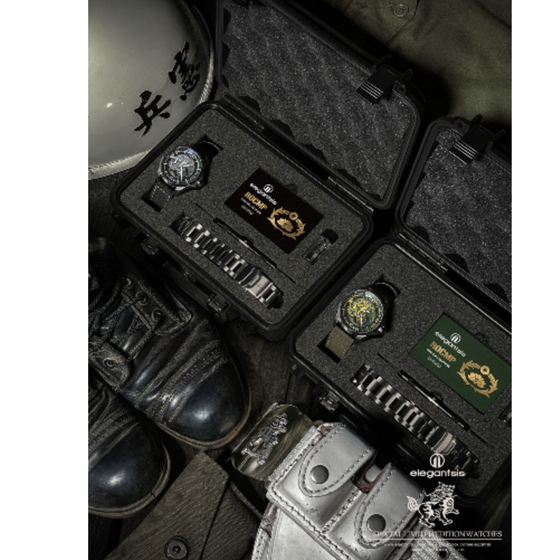 elegantsis 愛樂時-軍事系列-憲兵特別限定款-ELJX65AS-MP-8G02LC-44MM