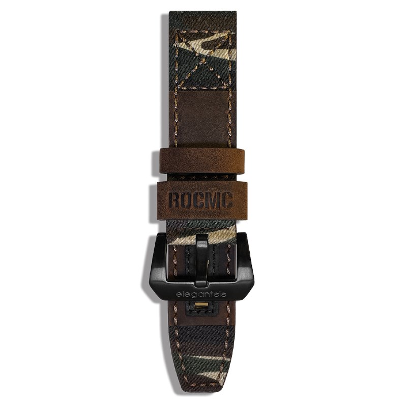 elegantsis 愛樂時-軍事系列-海軍陸戰隊75週年紀念版-海軍陸戰隊第三代皮錶帶- ZJX48MQS-ROCMC 75 B BAND