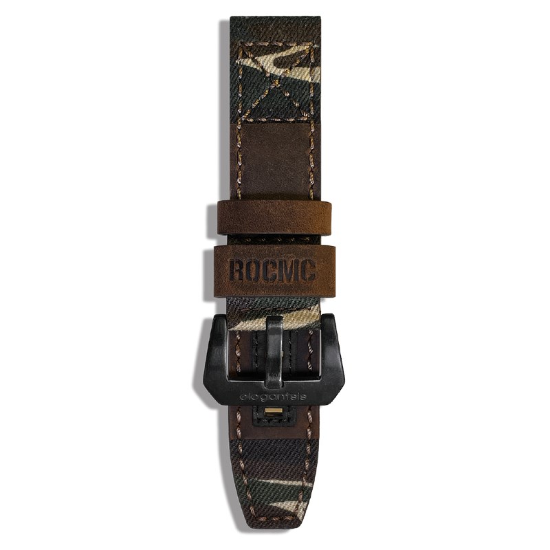 elegantsis 愛樂時-軍事系列-海軍陸戰隊75週年紀念版-海軍陸戰隊第三代皮錶帶-ZJX48MAS-ROCMC 75 B BAND