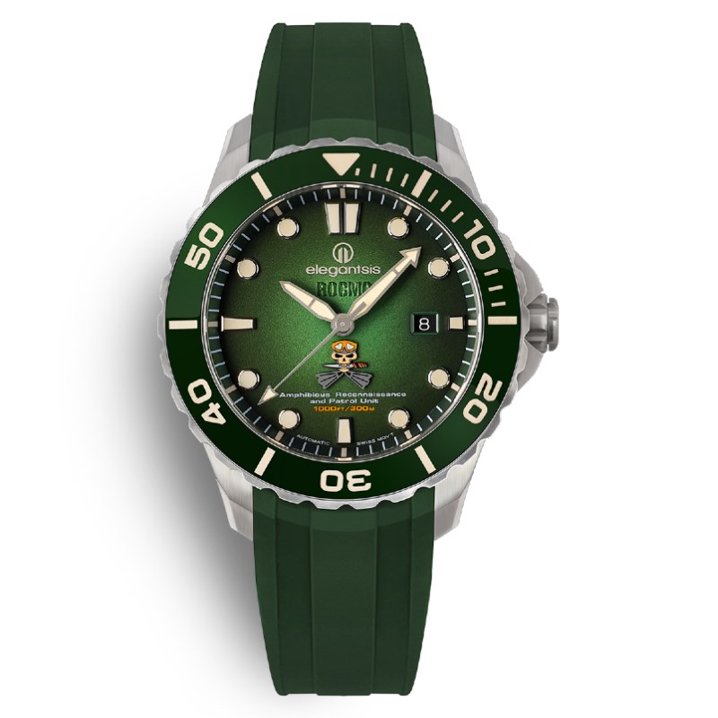 elegantsis 愛樂時-軍事系列-海軍陸戰隊特種限量腕錶-兩棲偵搜-ELJX65AS-ROCMC-ARP-44MM