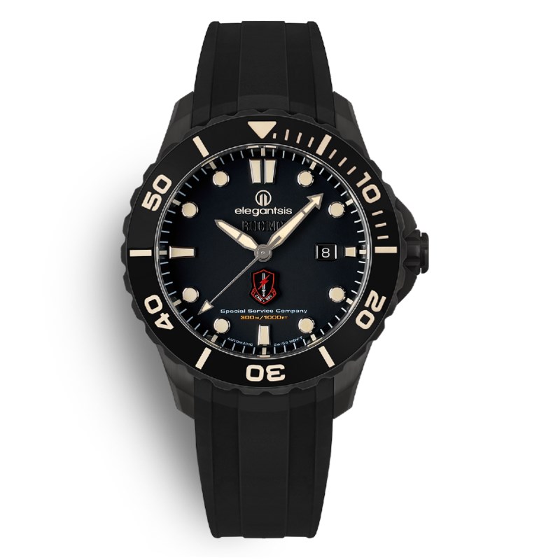 elegantsis 愛樂時-軍事系列-海軍陸戰隊特種限量腕錶-海軍陸戰隊特勤隊-ELJX65AS-ROCMC SSC-44MM