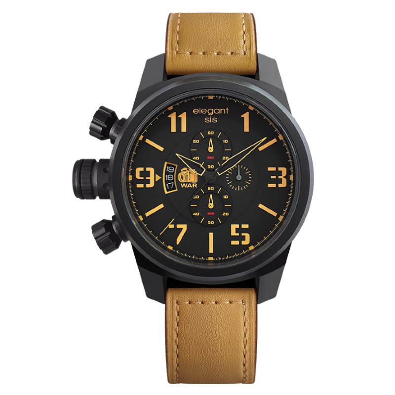 elegantsis 愛樂時-軍事系列-JT48戰地記者-ELJT48-OB09LC-48MM