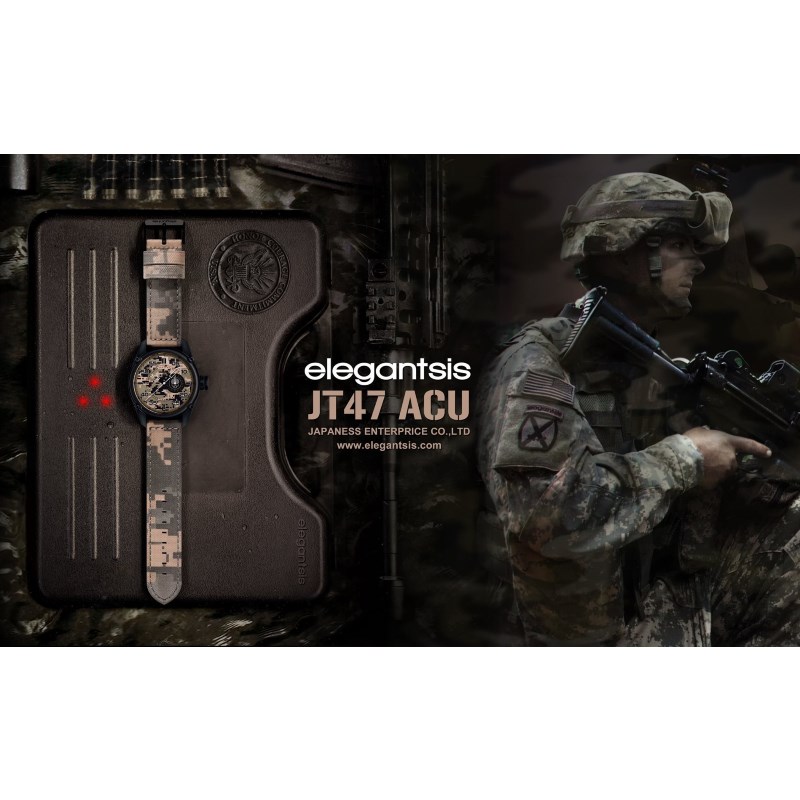 elegantsis 愛樂時-軍事系列-JT47數位迷彩-ELJT47-PC06MA-47MM