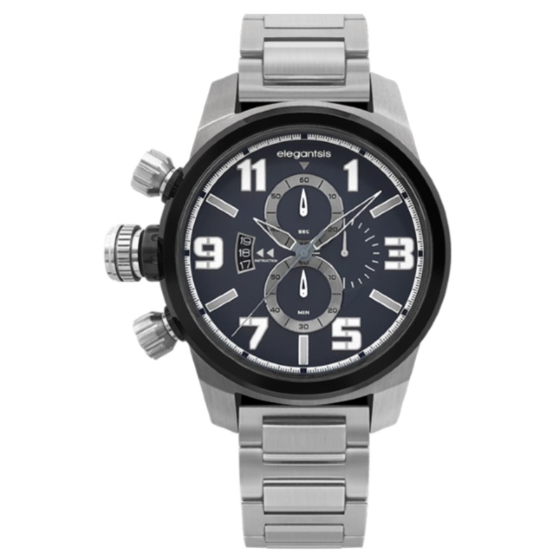 elegantsis 愛樂時-軍事系列-JF48K / KS對錶系列-ELJF48K-OB03MA-48MM