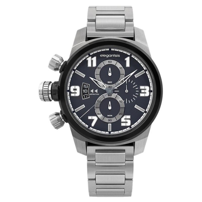 elegantsis 愛樂時-軍事系列-JF48K / KS對錶系列-ELJF48KS-OB03MA-43MM
