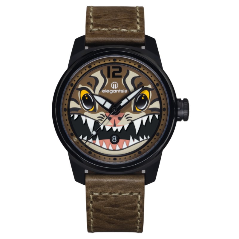 elegantsis 愛樂時-中性系列-虎年限量腕錶-ELJT48MAS-Tiger-NB02LC-45.5MM